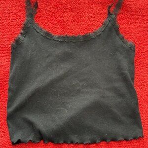Colsie - Black Lace Camisole - Size M